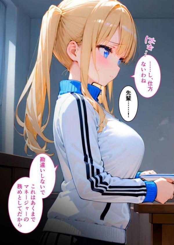 ツンデレマネージャーのオナサポえっち モザイク版【ラビットフット】 hitomi無料エロ漫画（同人誌）サンプル画像012