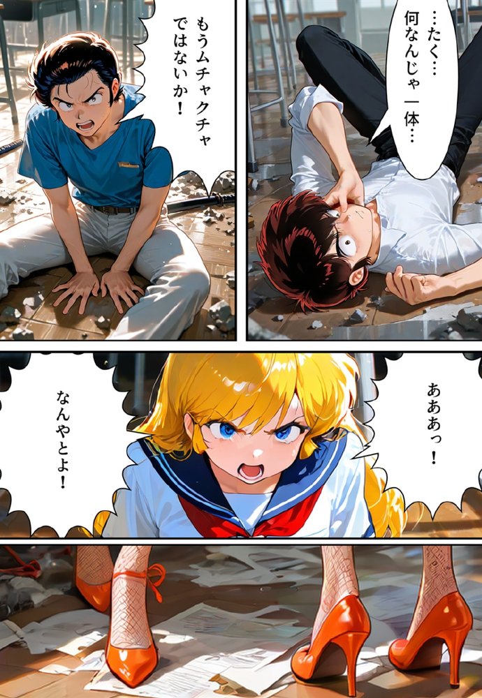 うさぎ大使降臨！？〜バニー（♂）1000年契約で大パニック！〜【真城の秘宝館】 hitomi無料エロ漫画（同人誌）サンプル画像035