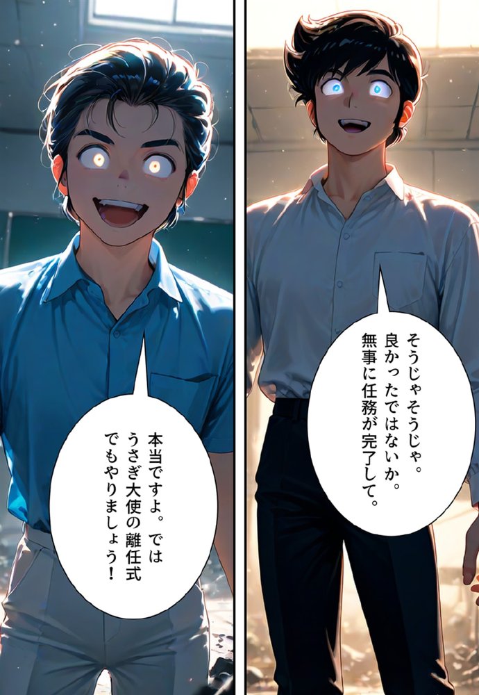 うさぎ大使降臨！？〜バニー（♂）1000年契約で大パニック！〜【真城の秘宝館】 hitomi無料エロ漫画（同人誌）サンプル画像043