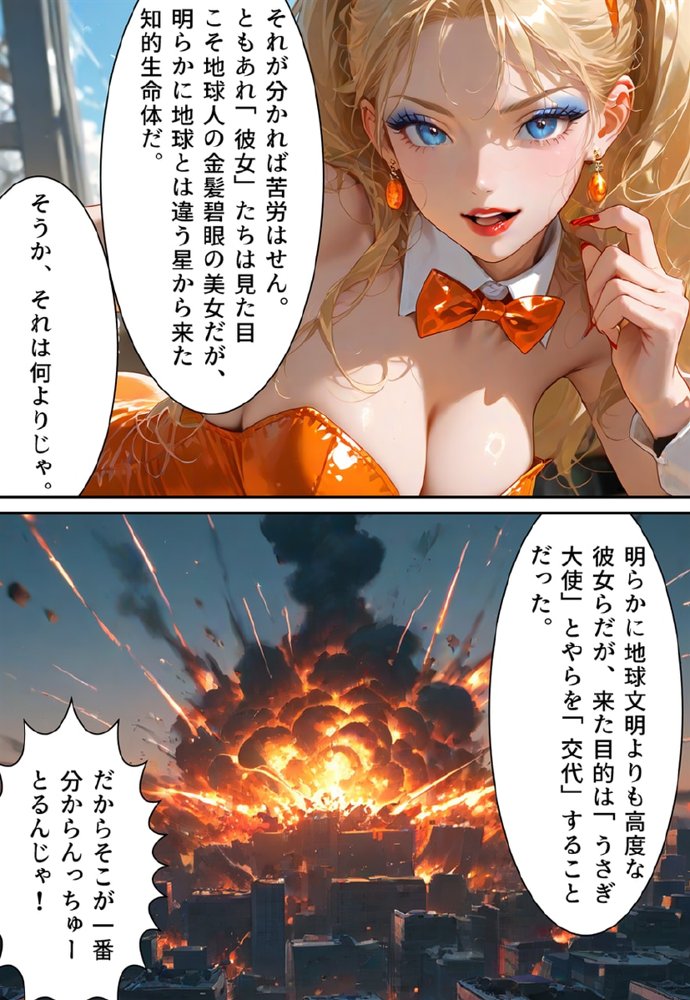 うさぎ大使降臨！？〜バニー（♂）1000年契約で大パニック！〜【真城の秘宝館】 hitomi無料エロ漫画（同人誌）サンプル画像063
