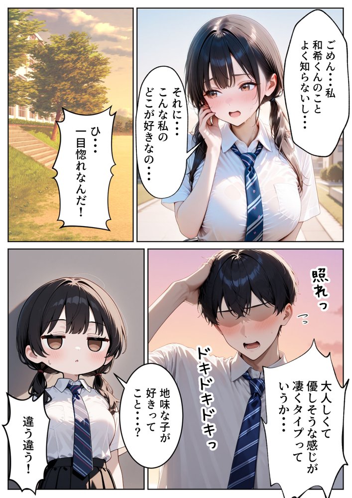 クズ教師に寝取られた巨乳J◯ 〜完堕ちセックス〜【ぱにぱに】