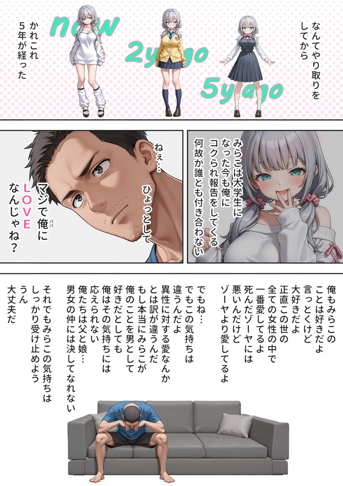 娘の告白【愛・筋肉博】