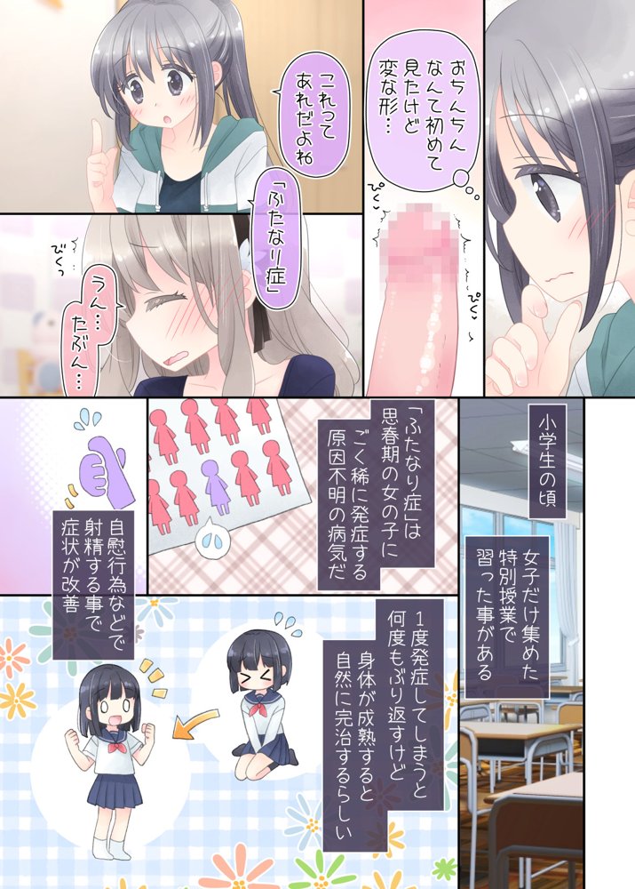 ヒミツのふたなり治療法【空色にゃんにゃん】