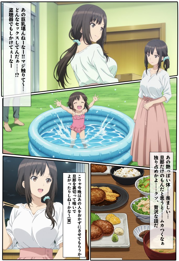 隣家に越してきた巨乳レス妻！！いただきます【BK】