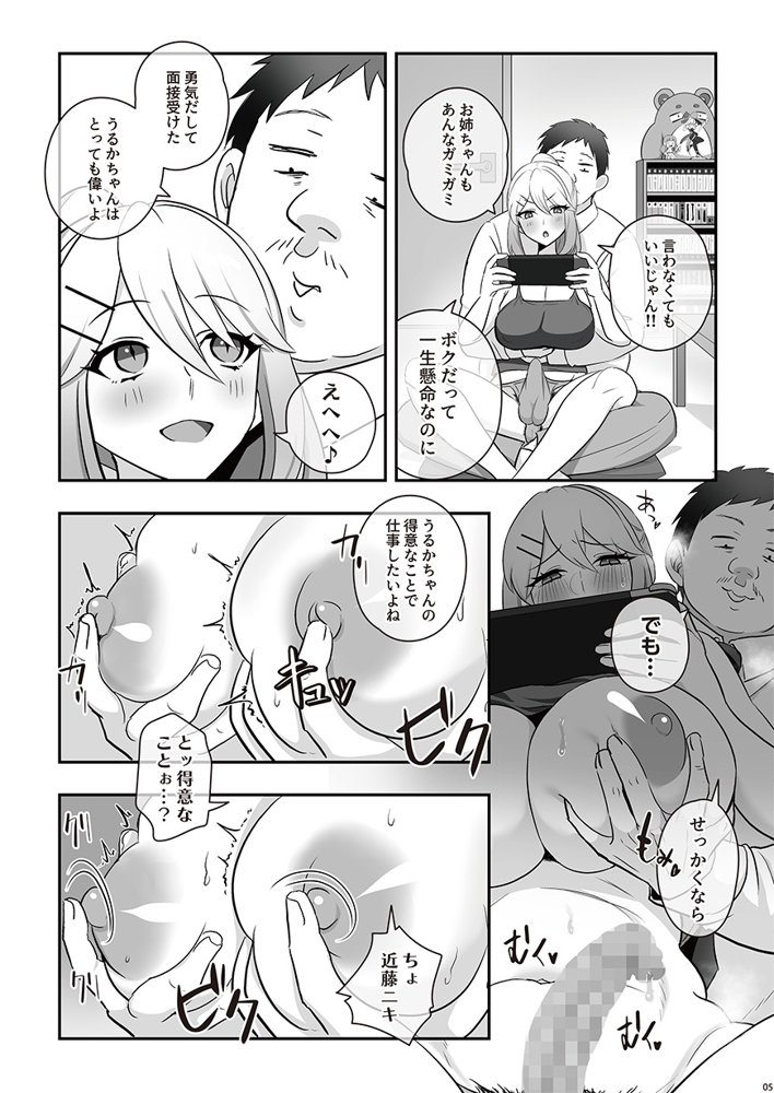 濡れふたニートちゃれんじ【稲荷もち】