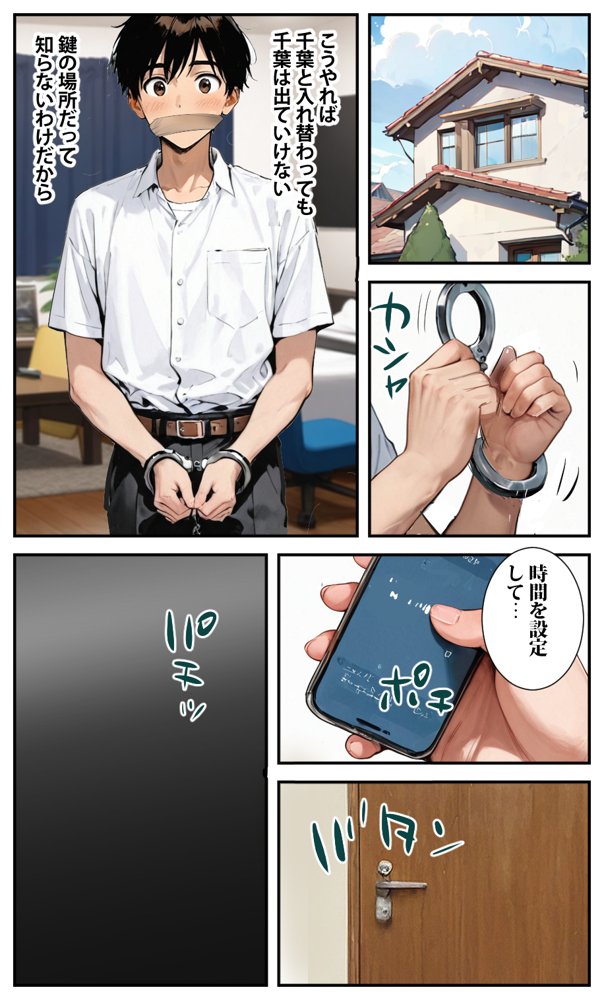 幼なじみの彼氏と入れ替わったら丁度セックスするとこだった【東京漫画研究所】
