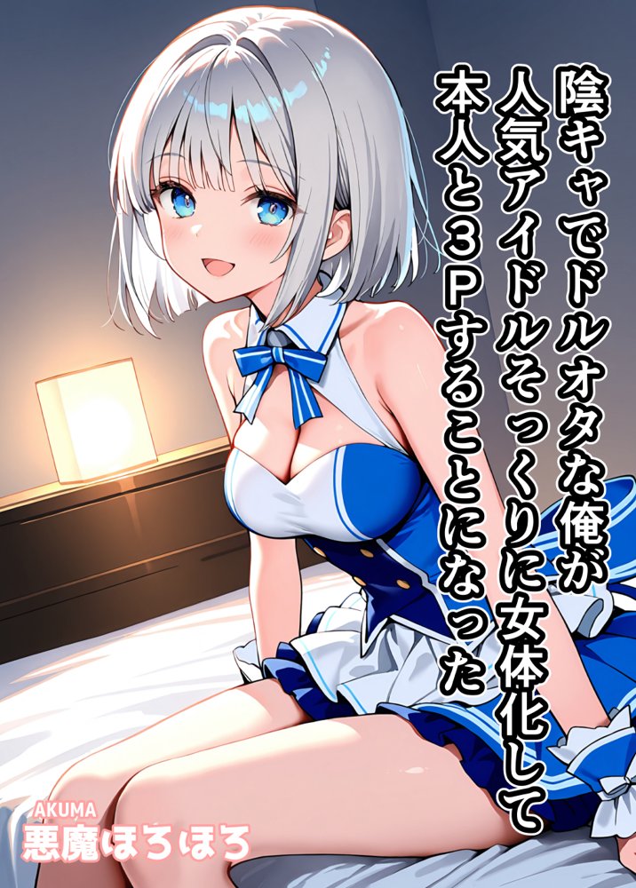陰キャでドルオタな俺が人気アイドルそっくりに女体化して本人と3 Pすることになった【悪魔ほろほろ】