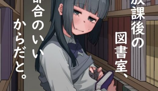 放課後の図書室、都合のいいからだと。【およぎ】