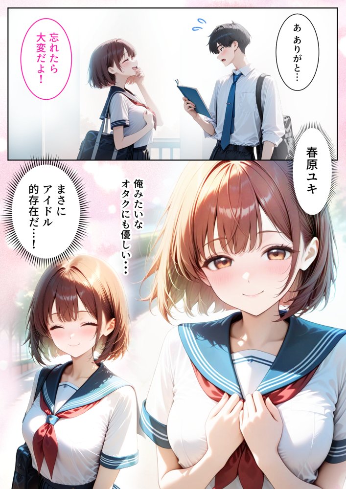 【いきなりエロミッション】スマホでイイナリJ◯ 〜謎の任務で人生逆転〜【ぱにぱに】