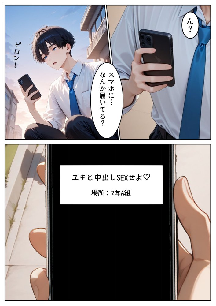 【いきなりエロミッション】スマホでイイナリJ◯ 〜謎の任務で人生逆転〜【ぱにぱに】