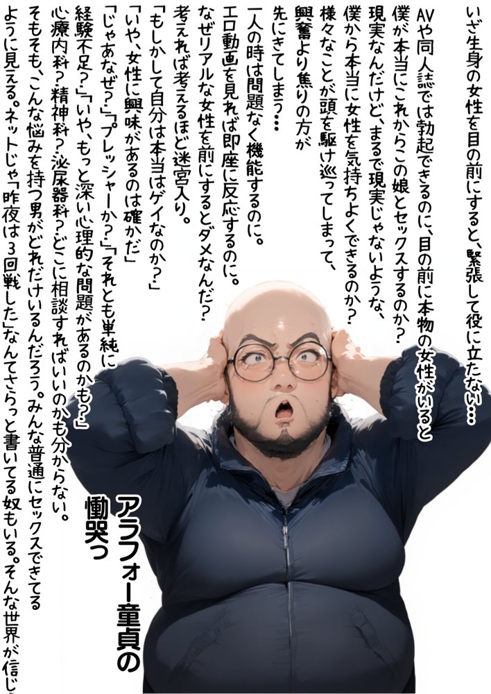 ガチ童貞のおじさんが1000年生きた美少女エルフに筆下ろししてもらう話