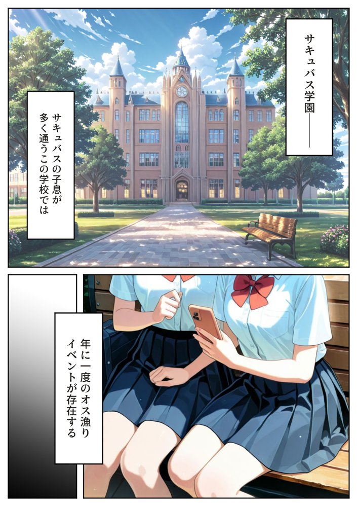 サキュバスJ◯ ギャルの専属エサ役になりました【ぱにぱに】