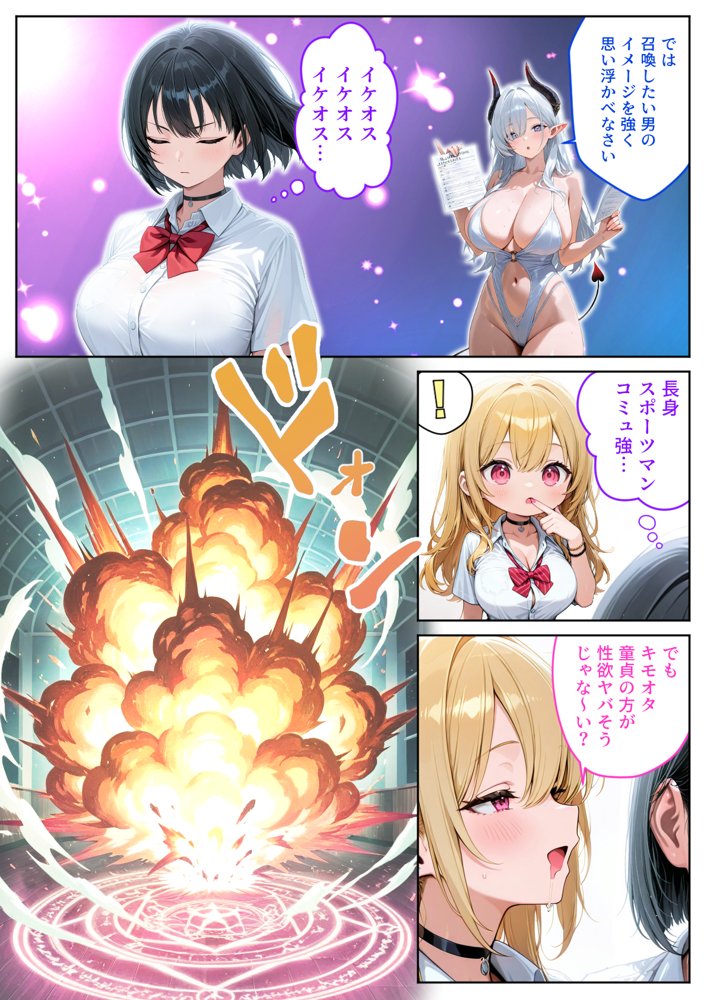 サキュバスJ◯ ギャルの専属エサ役になりました【ぱにぱに】