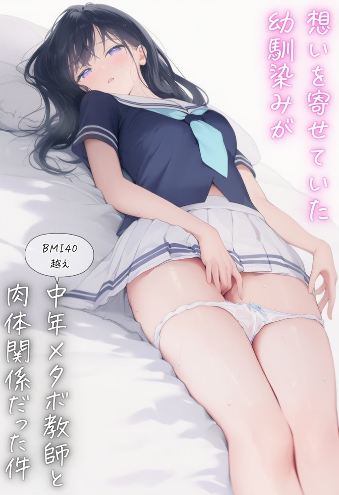 想いを寄せていた幼馴染みが中年メタボ教師（BMI40）と肉体関係だった件【種付け出版】