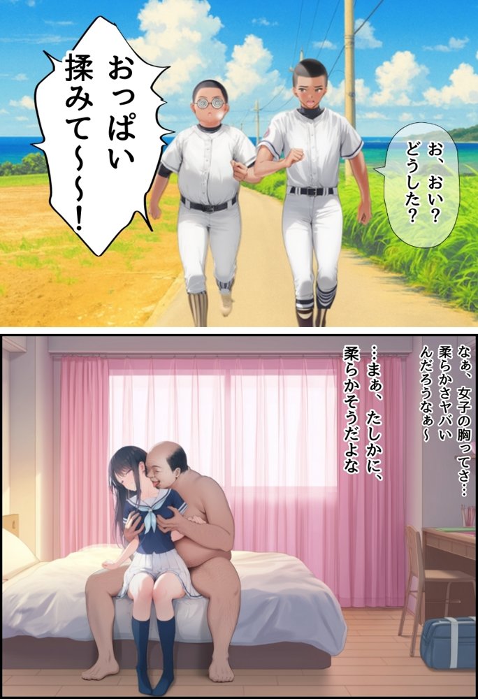 想いを寄せていた幼馴染みが中年メタボ教師（BMI40）と肉体関係だった件【種付け出版】