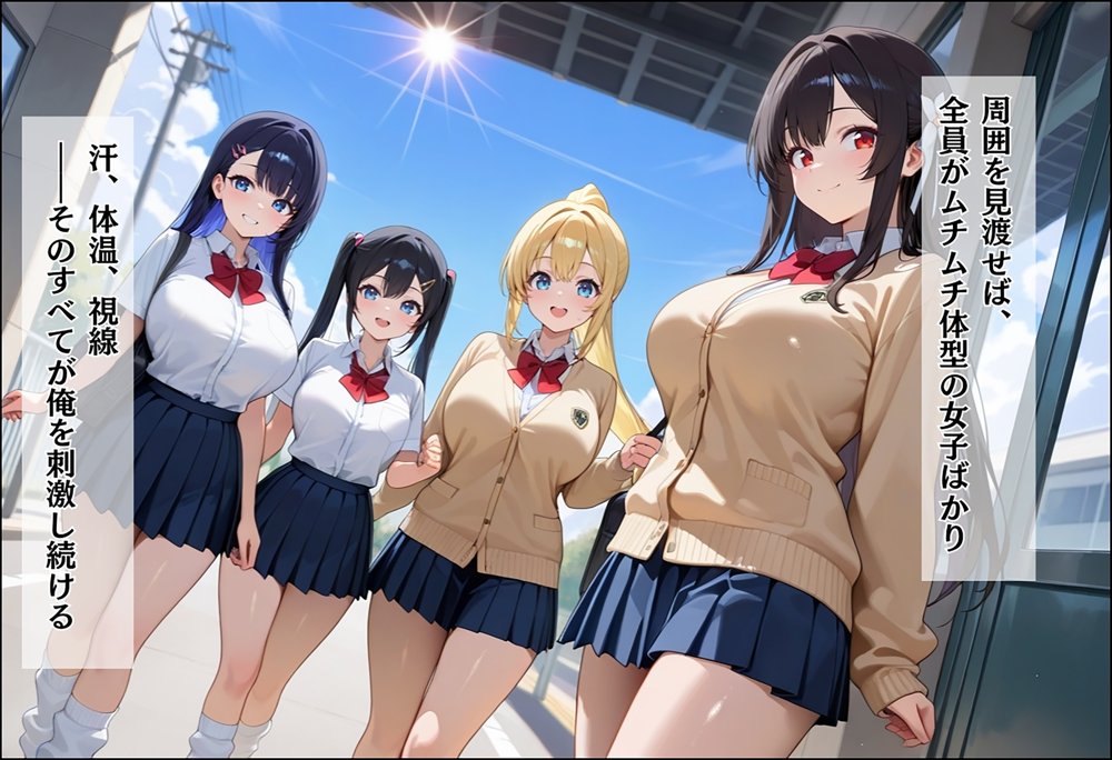 間違って女子校に入学したらムチムチ女子校生に毎日中出しを要求される学園生活〜バスケ女子編〜【しらたまレモネード】