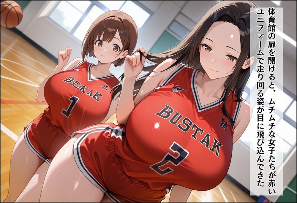 間違って女子校に入学したらムチムチ女子校生に毎日中出しを要求される学園生活〜バスケ女子編〜【しらたまレモネード】