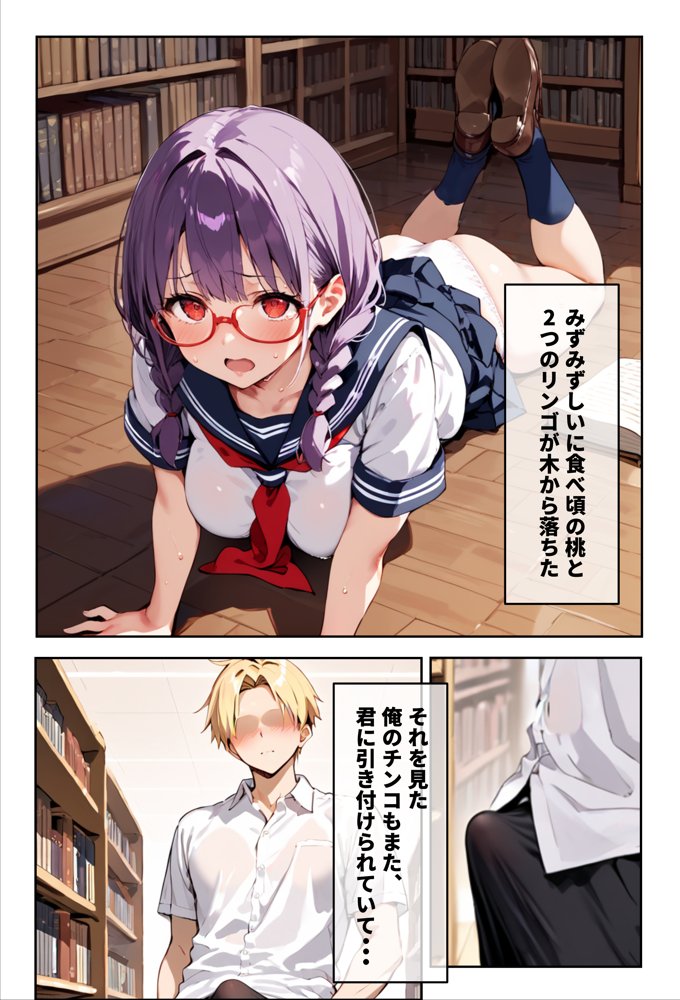 「3秒だけ好きにシていい」と言ったデカパイ委員長の寝取られマ〇コを貸してもらった件【エロマンガールズ】