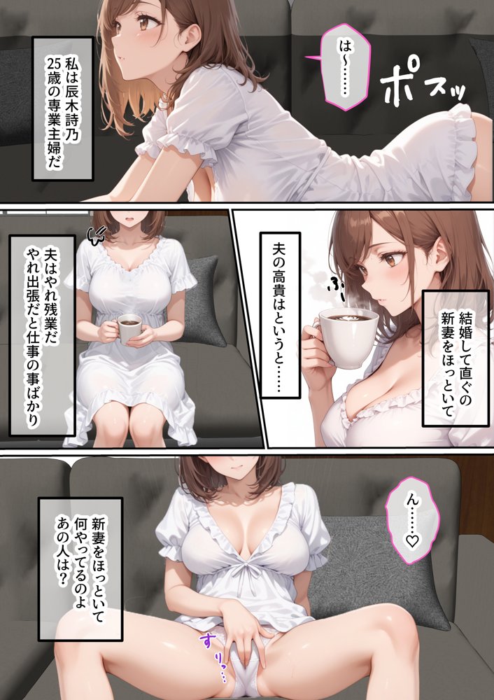 ただ空き巣に入っただけのはずが欲求不満な人妻を堕とすことになった話〜盗んだのは物ではなく躰でした〜【ラブ熟】