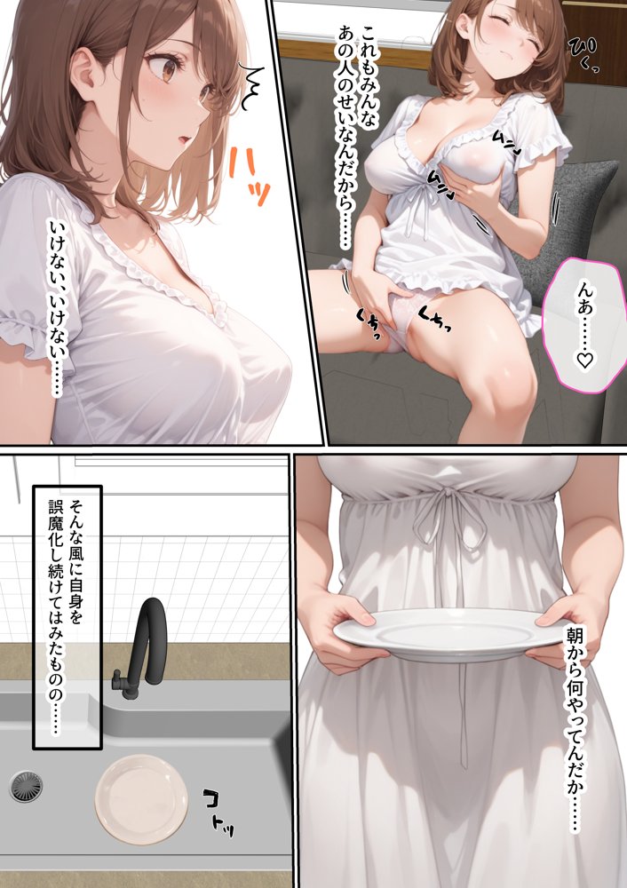 ただ空き巣に入っただけのはずが欲求不満な人妻を堕とすことになった話〜盗んだのは物ではなく躰でした〜【ラブ熟】