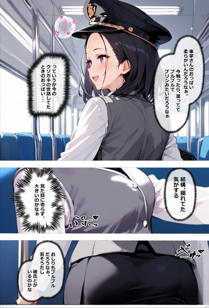 ヤリマンビッチを誰もいない車両に監禁して、死ぬほどハメ撮りした話〜中出し列車で働くビッチ〜【エロマンガールズ】