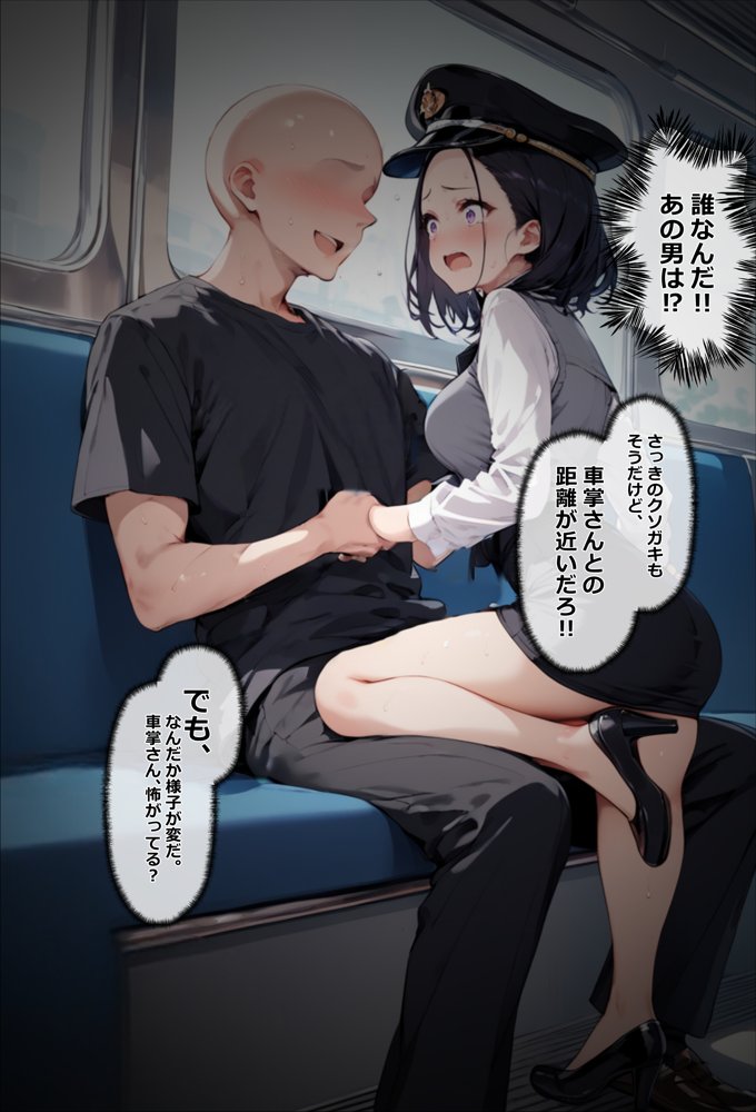 ヤリマンビッチを誰もいない車両に監禁して、死ぬほどハメ撮りした話〜中出し列車で働くビッチ〜【エロマンガールズ】