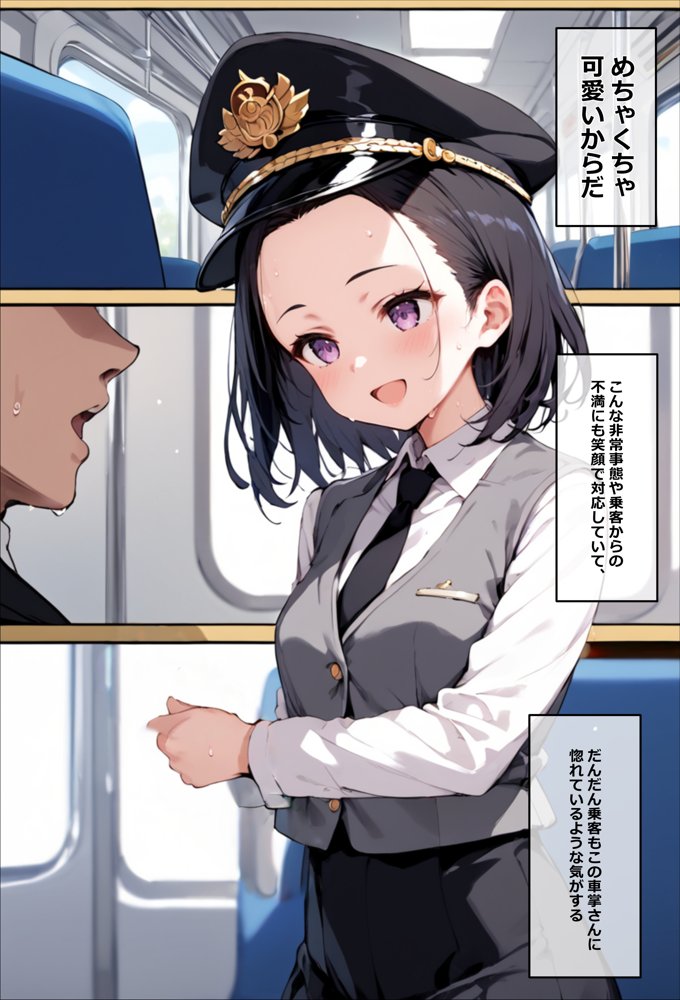ヤリマンビッチを誰もいない車両に監禁して、死ぬほどハメ撮りした話〜中出し列車で働くビッチ〜【エロマンガールズ】