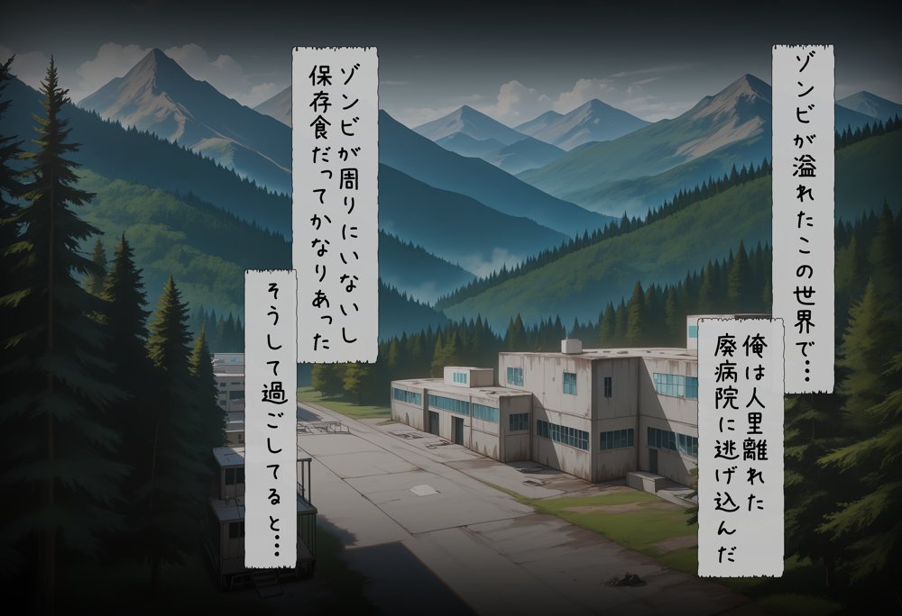 ゾンビがまんえんしたH〇TDの世界で…催● ハーレム作り【タバタコポン】
