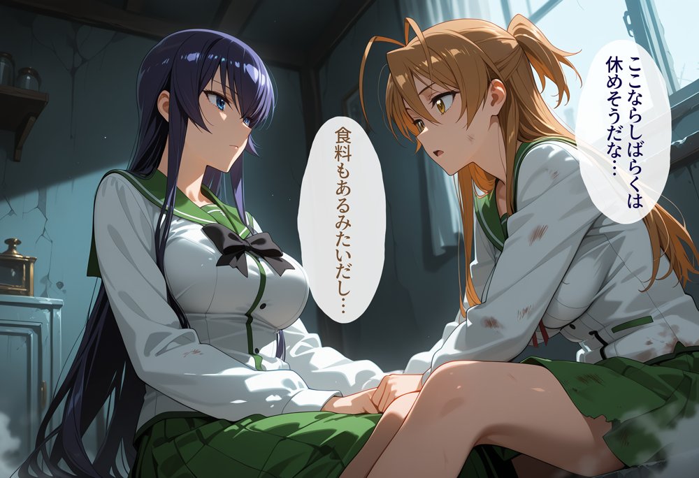 ゾンビがまんえんしたH〇TDの世界で…催● ハーレム作り【タバタコポン】