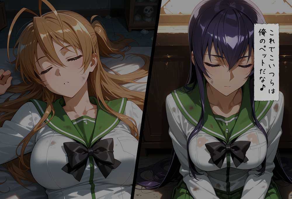 ゾンビがまんえんしたH〇TDの世界で…催● ハーレム作り【タバタコポン】