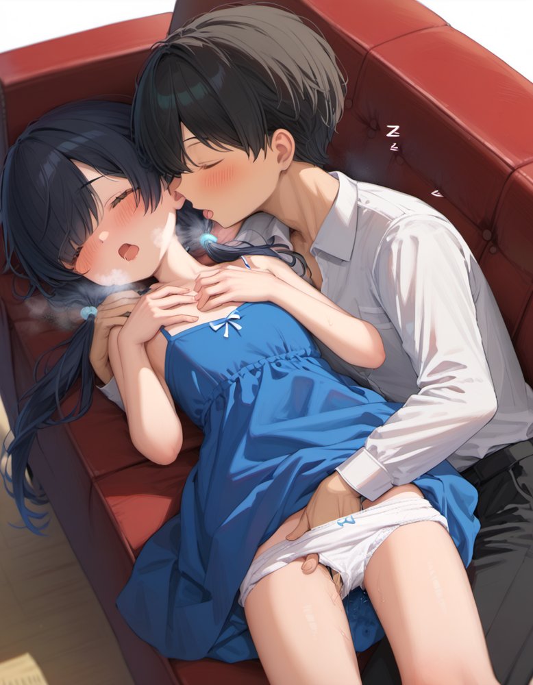 寝ている妹の口があいていたのでちんぽをツッコんでみた