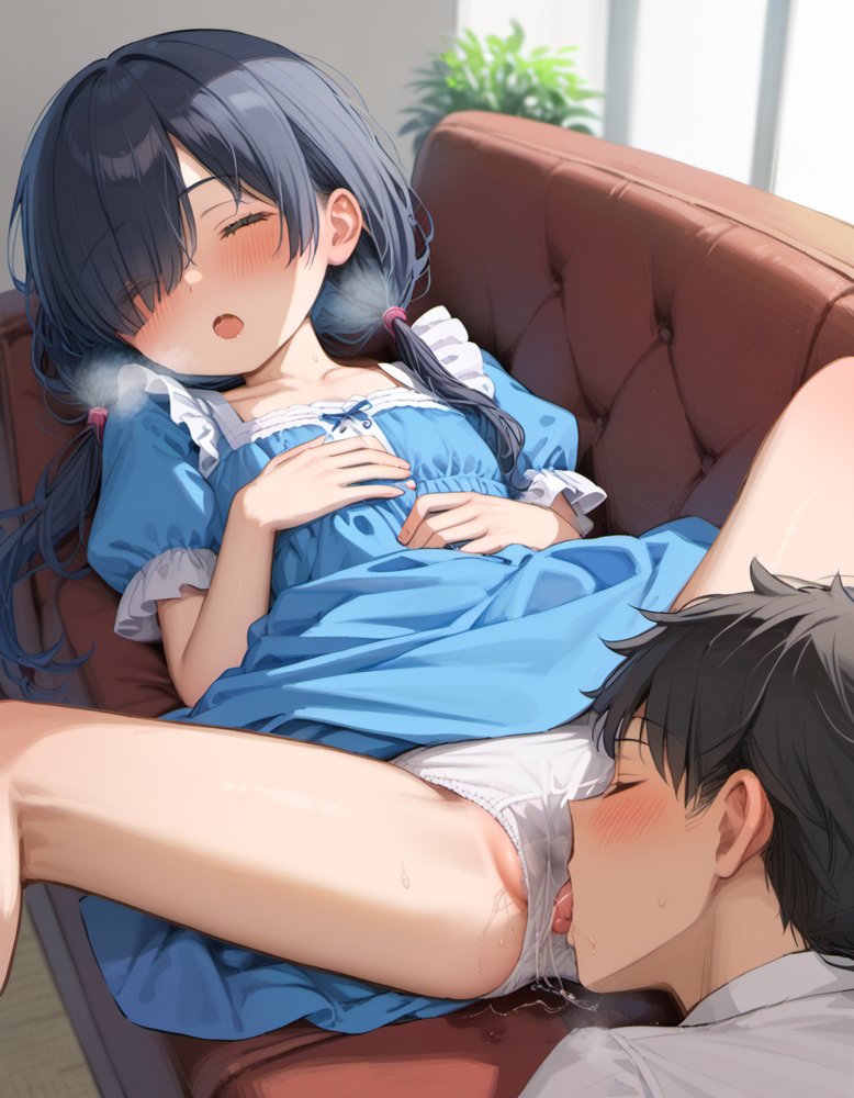寝ている妹の口があいていたのでちんぽをツッコんでみた