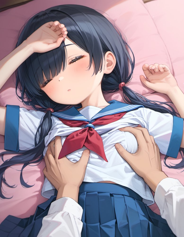 寝ている妹の口があいていたのでちんぽをツッコんでみた