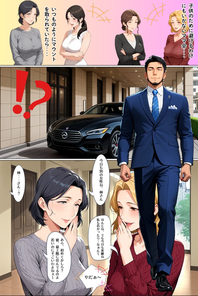タワマン界隈 低階層主婦は高階層男に買われる。【えち詩人】