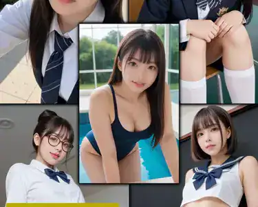 無垢ナ女子校生・5名