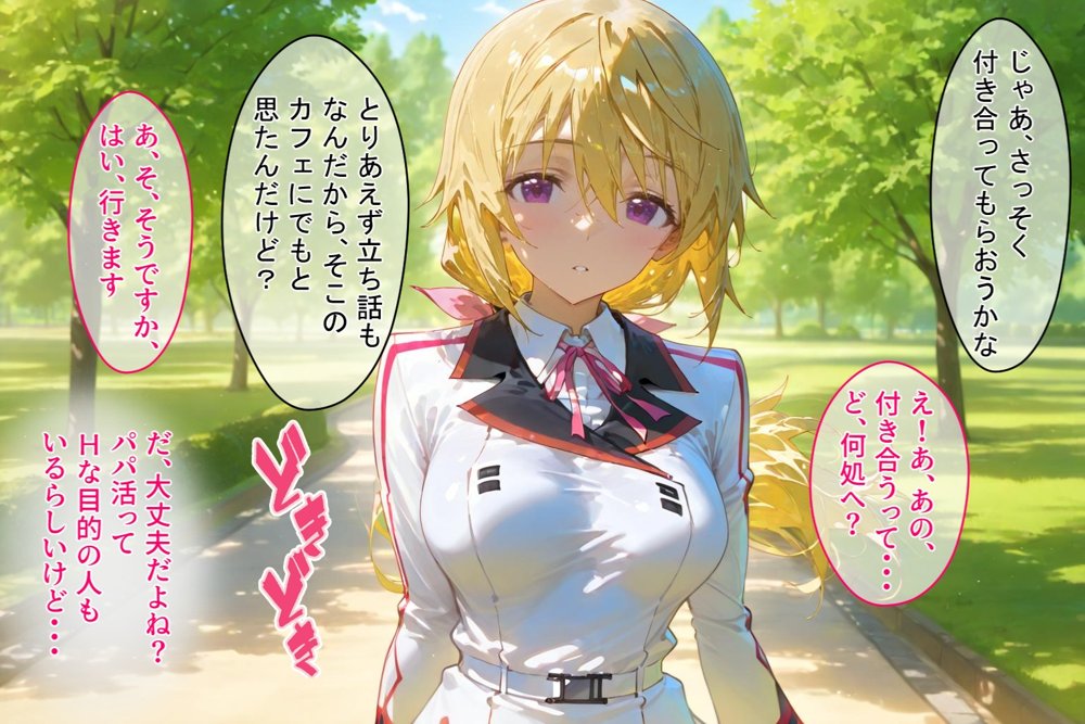 ＜新＞パパ活ハメ撮り記録I カメラの前で快楽堕ち宣言 （シャルル・デュノア編）【令愛エクスタシー】