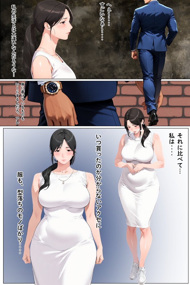 タワマン界隈 低階層主婦は高階層男に買われる。【えち詩人】