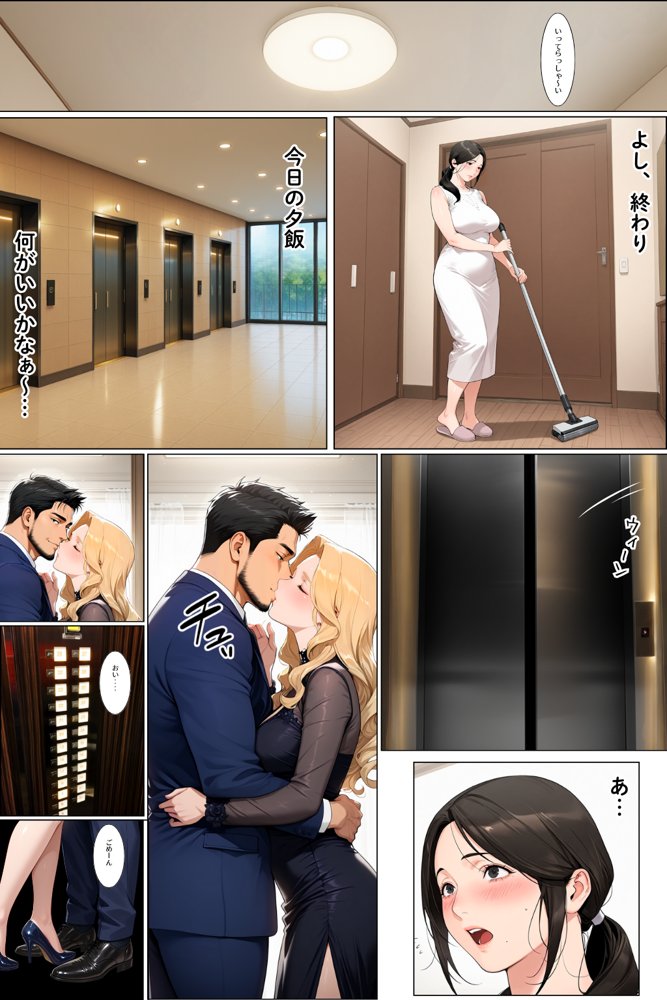 タワマン界隈 低階層主婦は高階層男に買われる。【えち詩人】