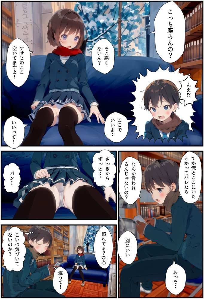 どSの幼馴染と大雪で校内ふたりきり