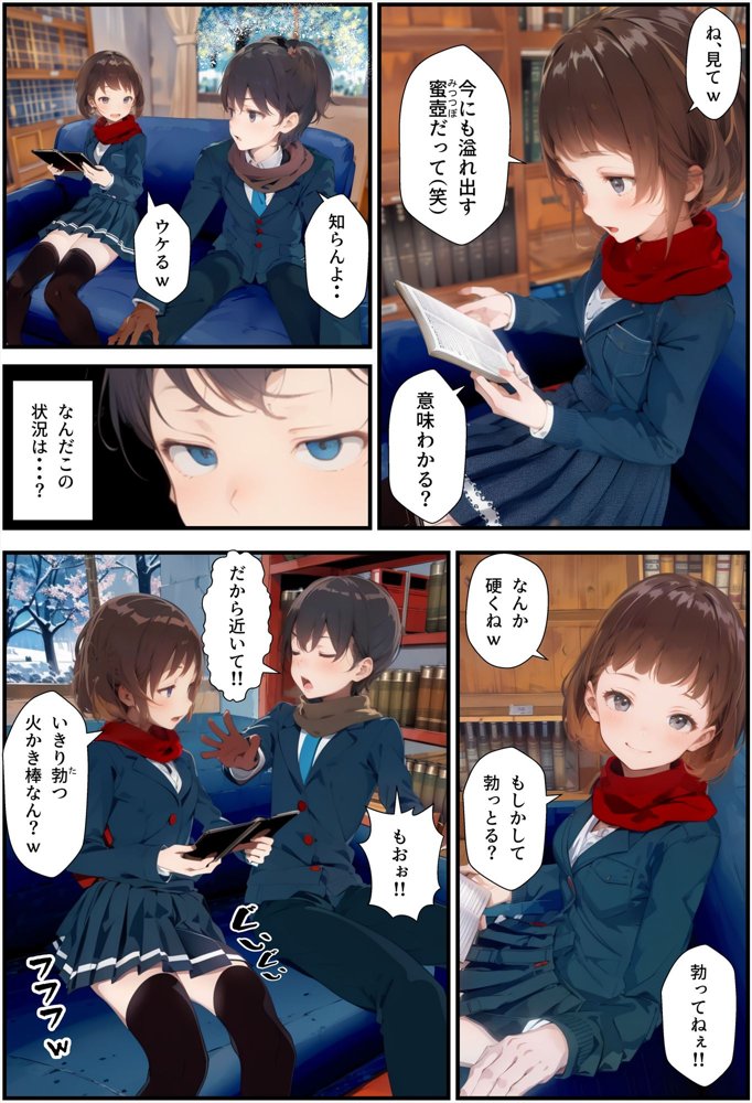 どSの幼馴染と大雪で校内ふたりきり