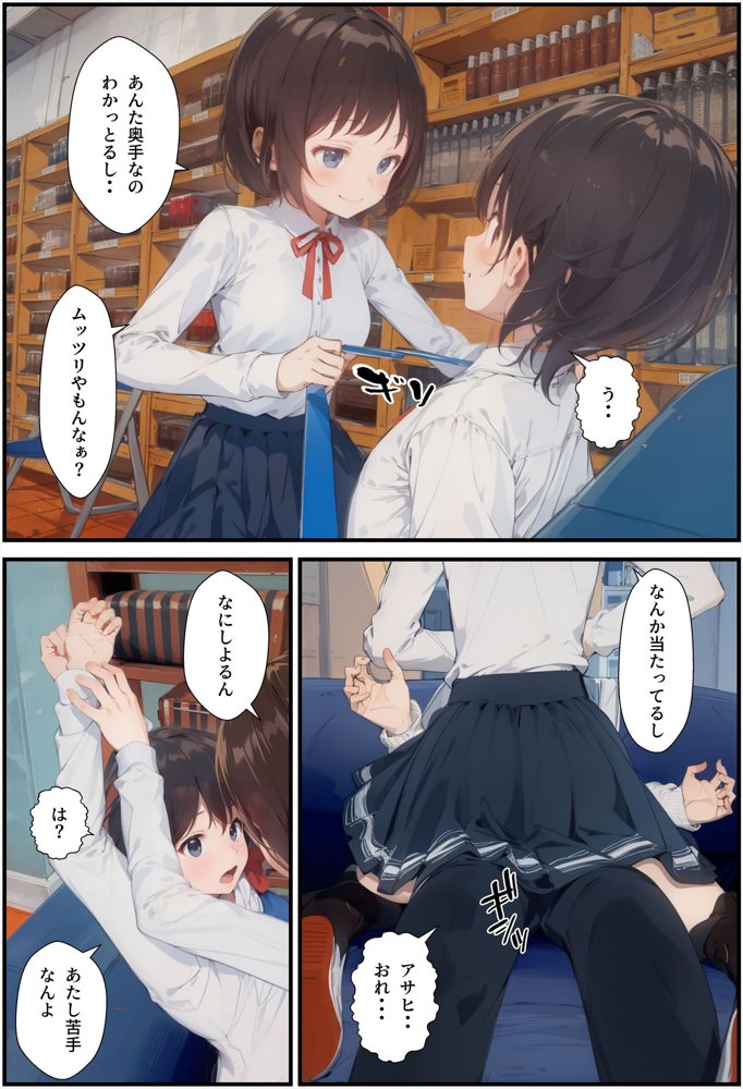 どSの幼馴染と大雪で校内ふたりきり