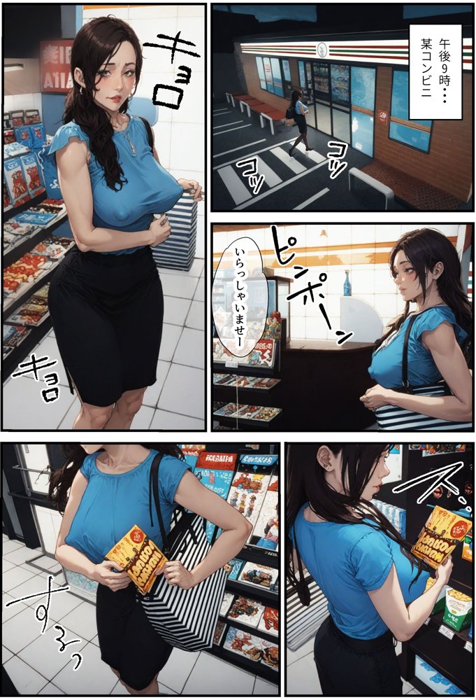万引き熟女にお仕置き・・・熟れた肢体にわからせろ！【アヤカシノイチ】
