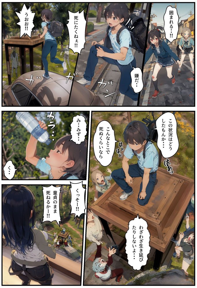 終末世界で性欲処理係に任命された話【アヤカシノイチ】