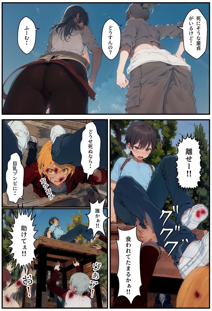 終末世界で性欲処理係に任命された話【アヤカシノイチ】