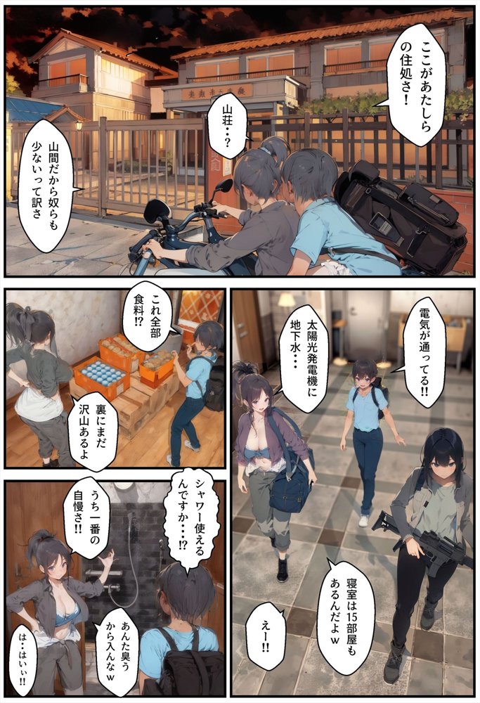 終末世界で性欲処理係に任命された話【アヤカシノイチ】