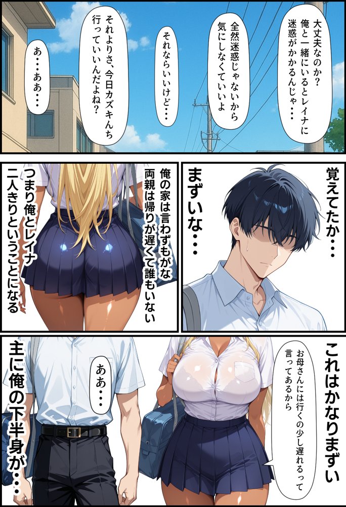 毎日通っている弁当屋の娘が同じクラスの黒ギャルだった話【無銘の戦士】