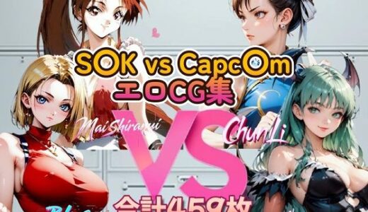 S〇K vs Capc〇m 美女エロCG集【ピート出版】