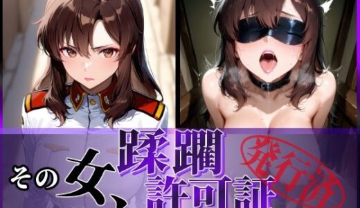 その女、蹂躙許可証発行済み -街の男たちに好き放題使われるヒロインCG集- マリュー編