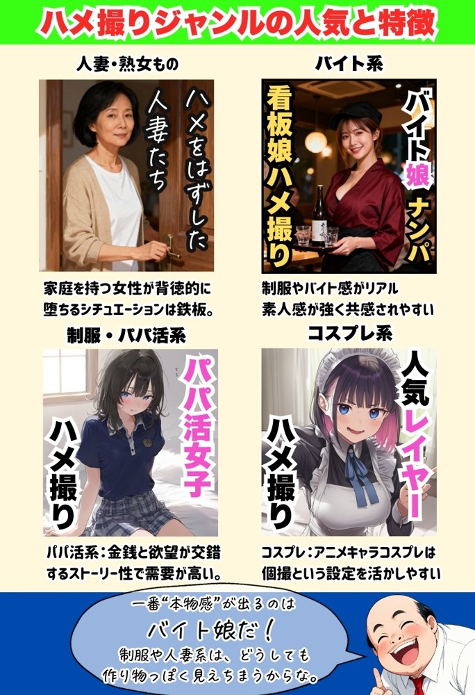 同人AVで月収100万を稼ぐ！ ハメ撮り撮影テクニック大全【淫乱ボーイッシュ編】【種付け出版】