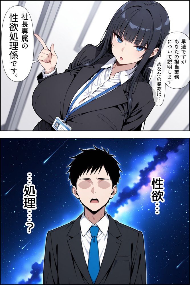 転職したら爆乳ギャル社長の性欲処理係に任命された件【ベビーリーフ工房】